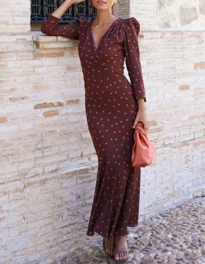 Brida Polka Dot Dress