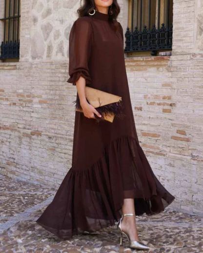 Chocolate Pleamar Dress