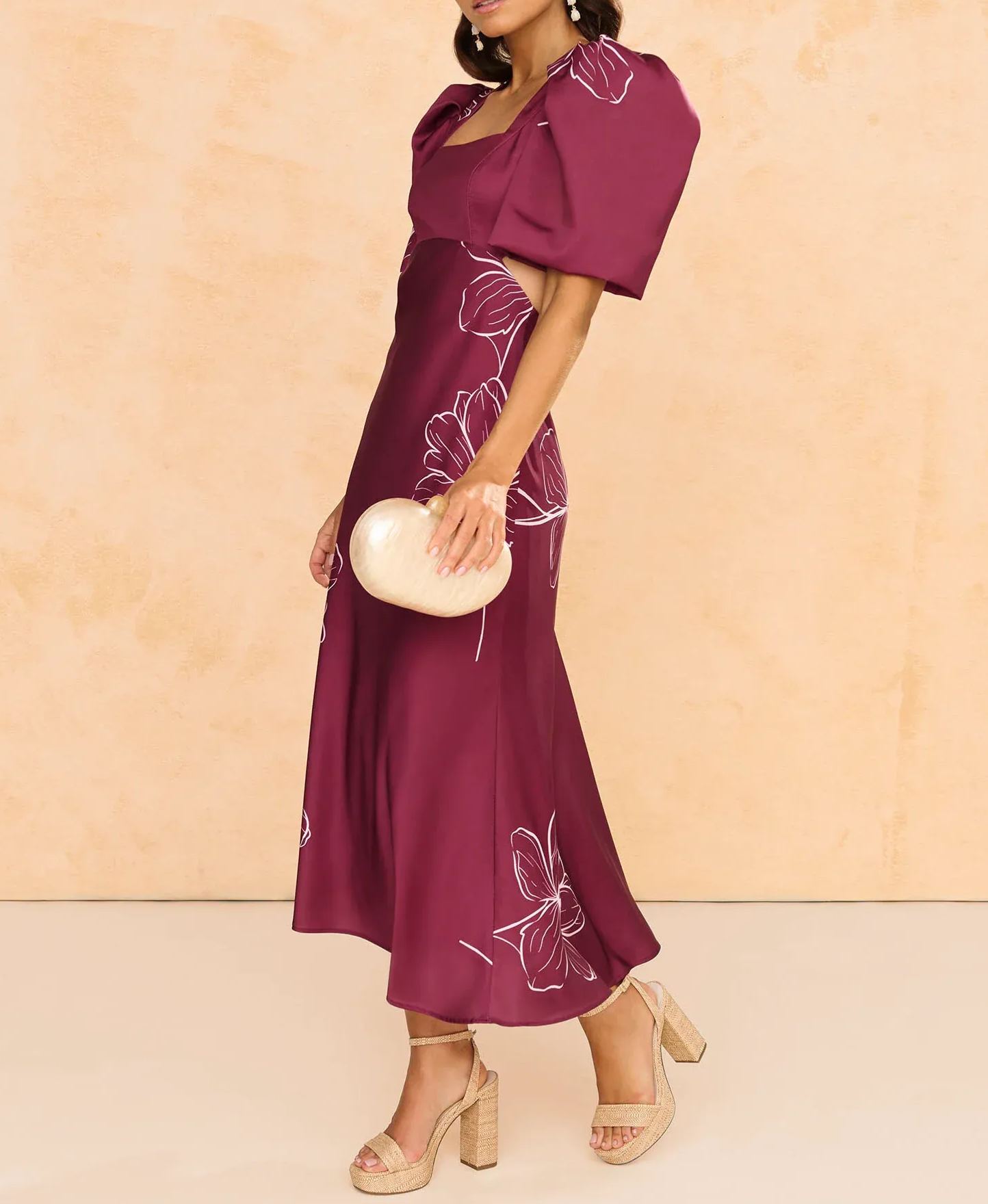 Floral Print Pipa Dress