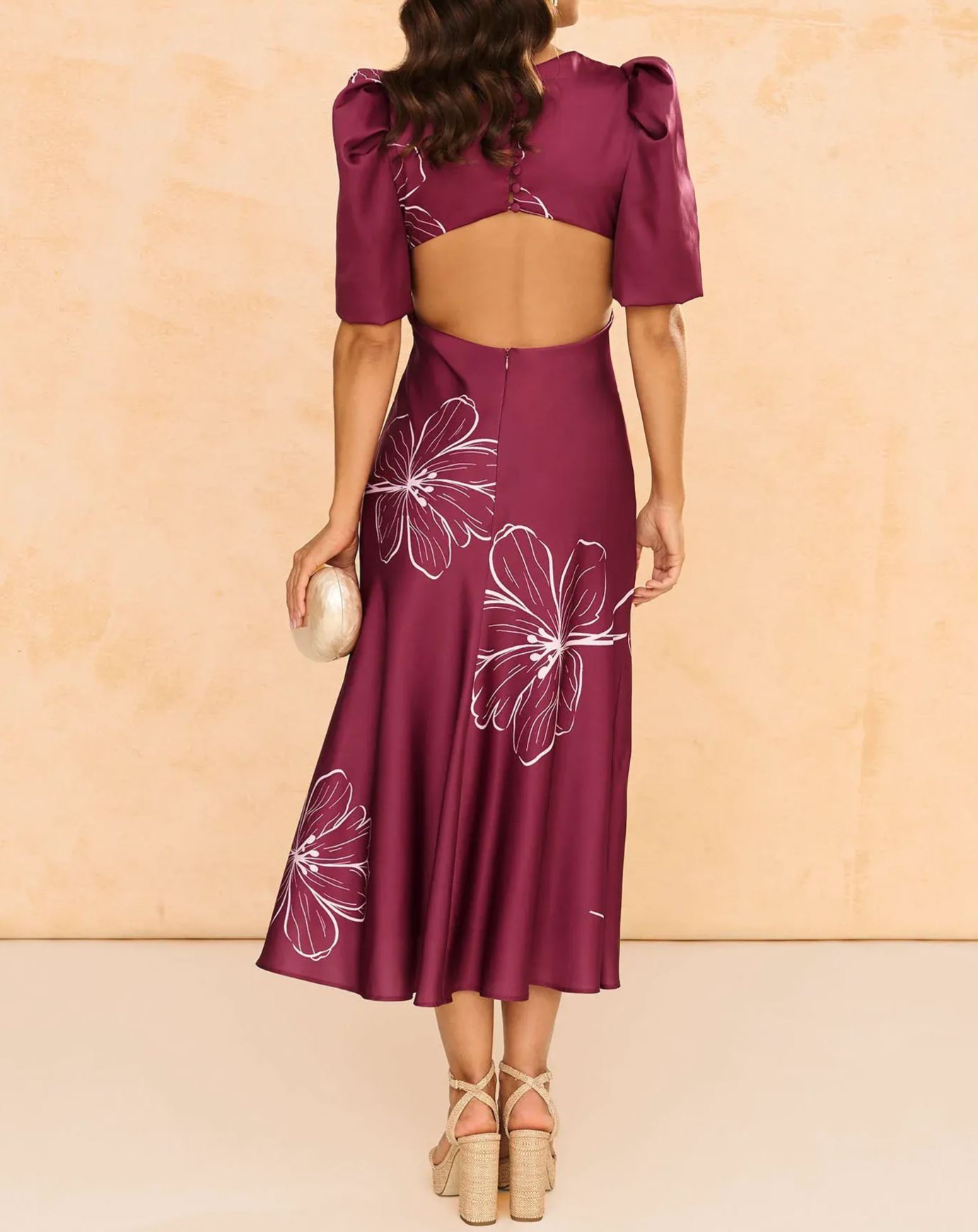 Floral Print Pipa Dress