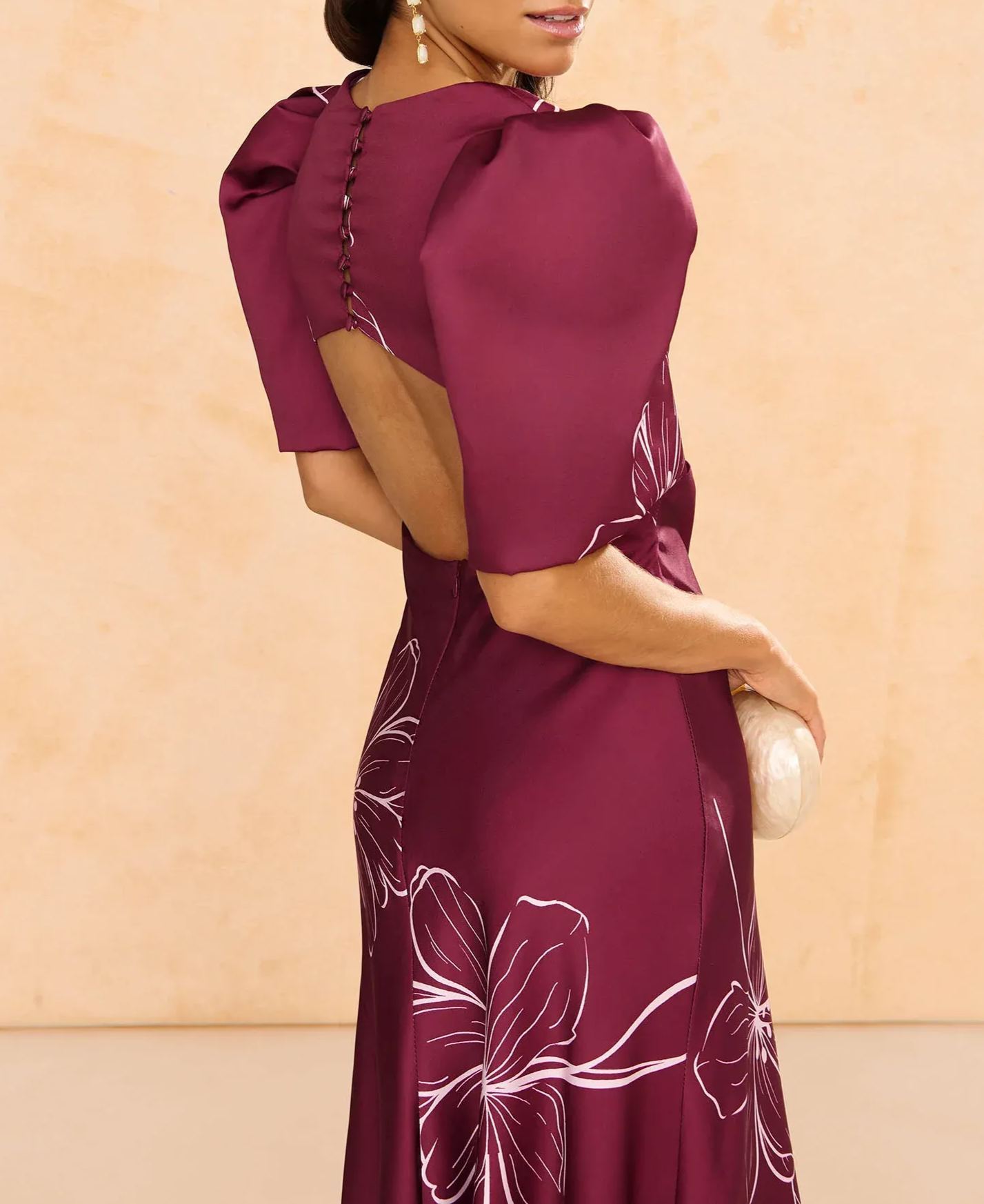 Floral Print Pipa Dress