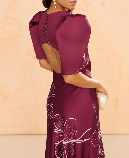 Floral Print Pipa Dress