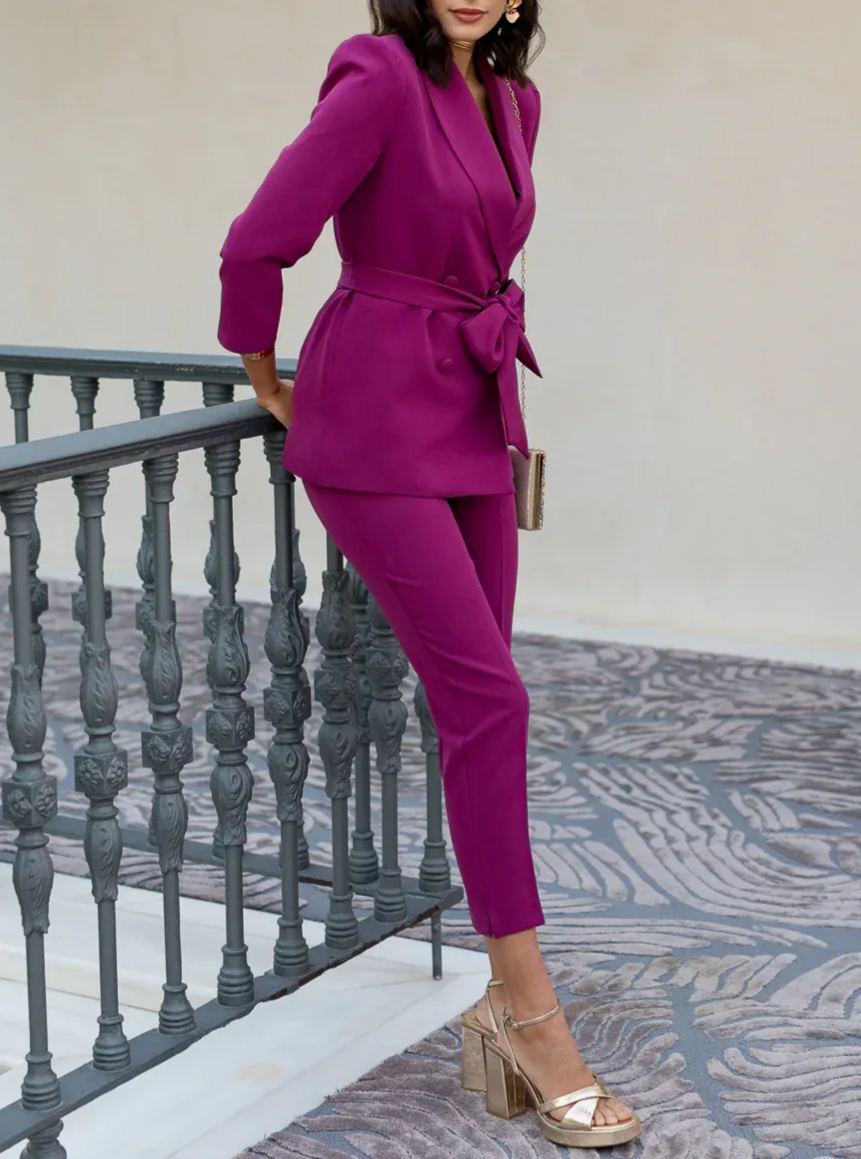 Celine Belt Suit
