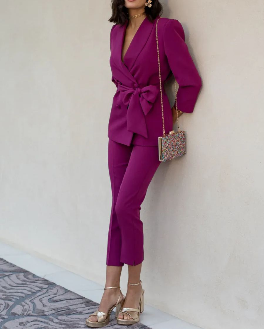 Celine Belt Suit