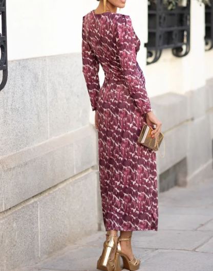 Dolven Bougainvillea Dress