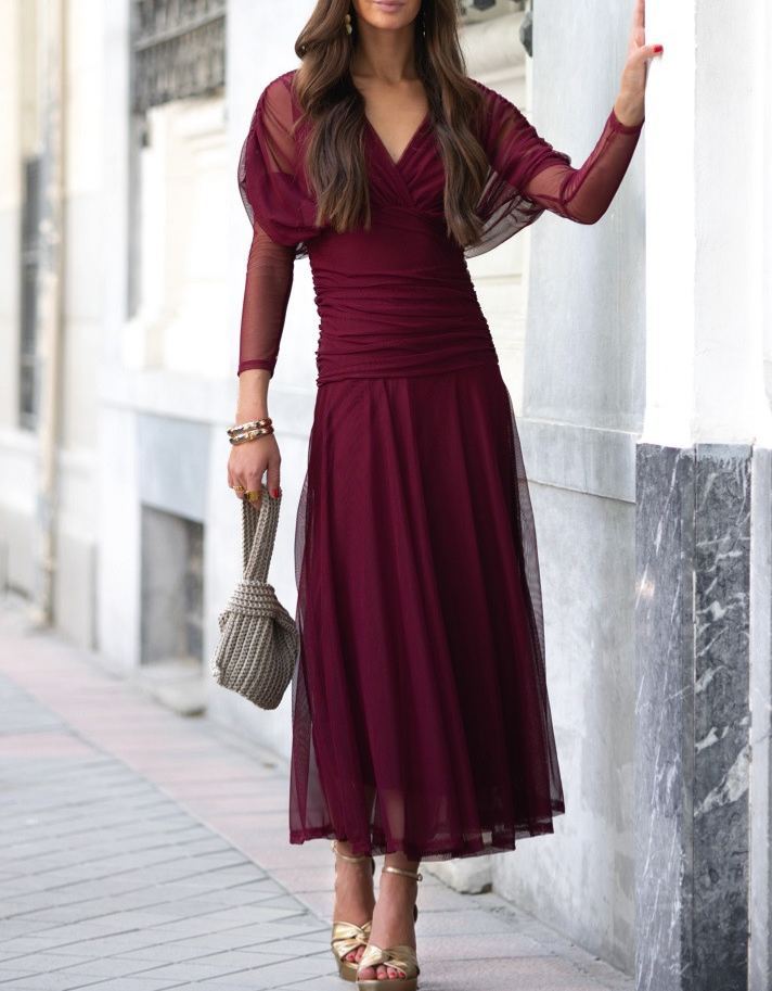 Grazia Navy Dress