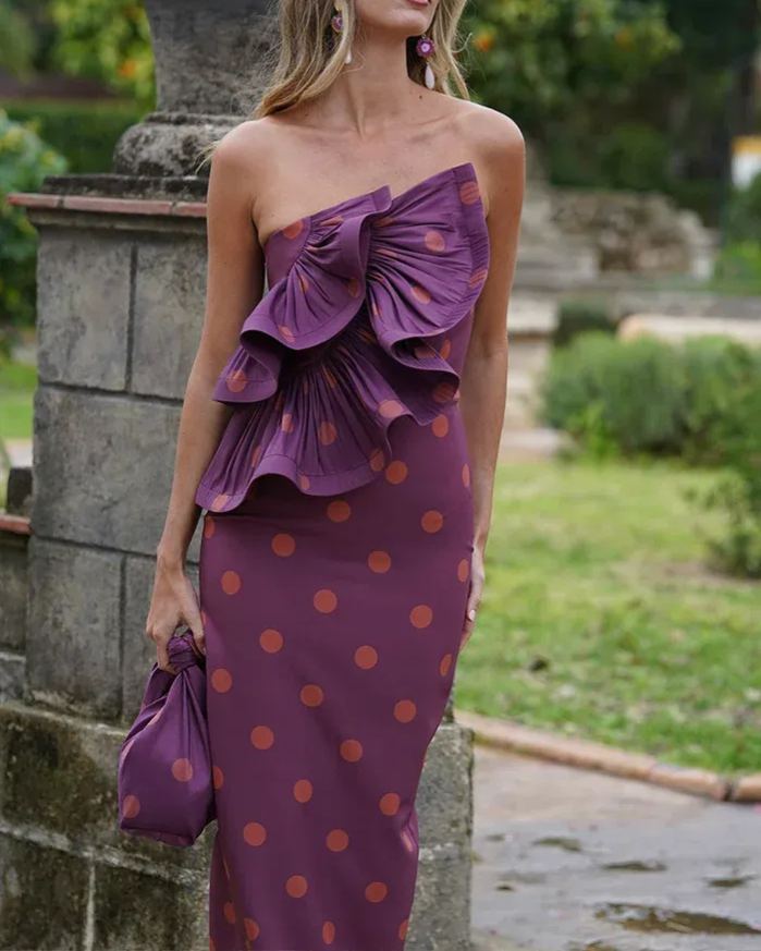 Marwa Pleated Dress