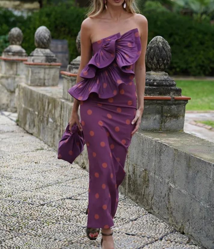 Marwa Pleated Dress