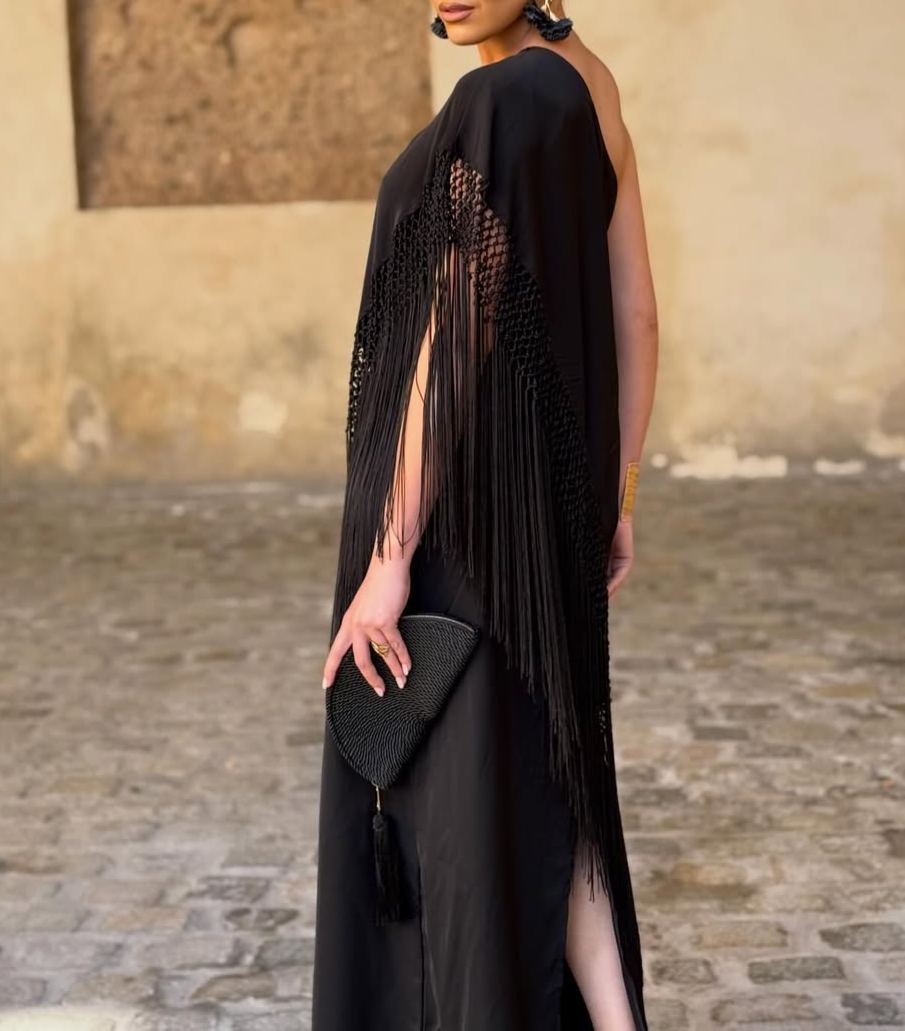 Black Heroic Gown