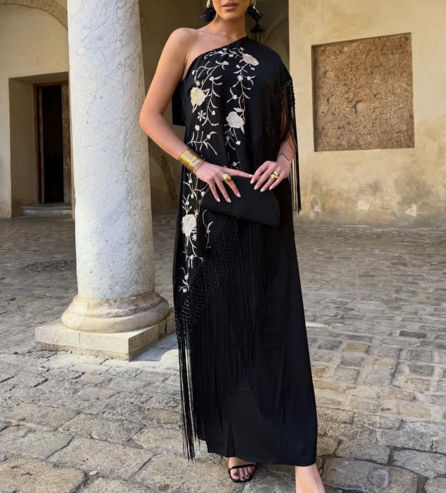 Black Heroic Gown