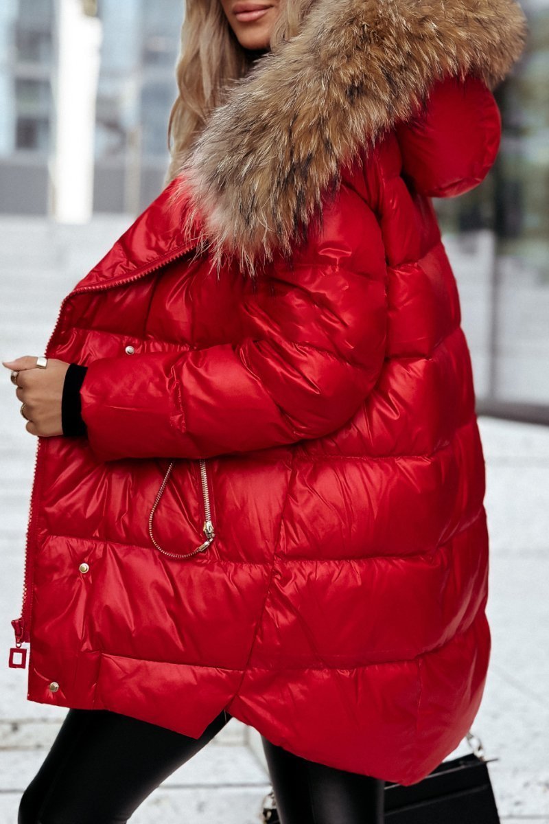 Radiant Ruby Padded Jacket