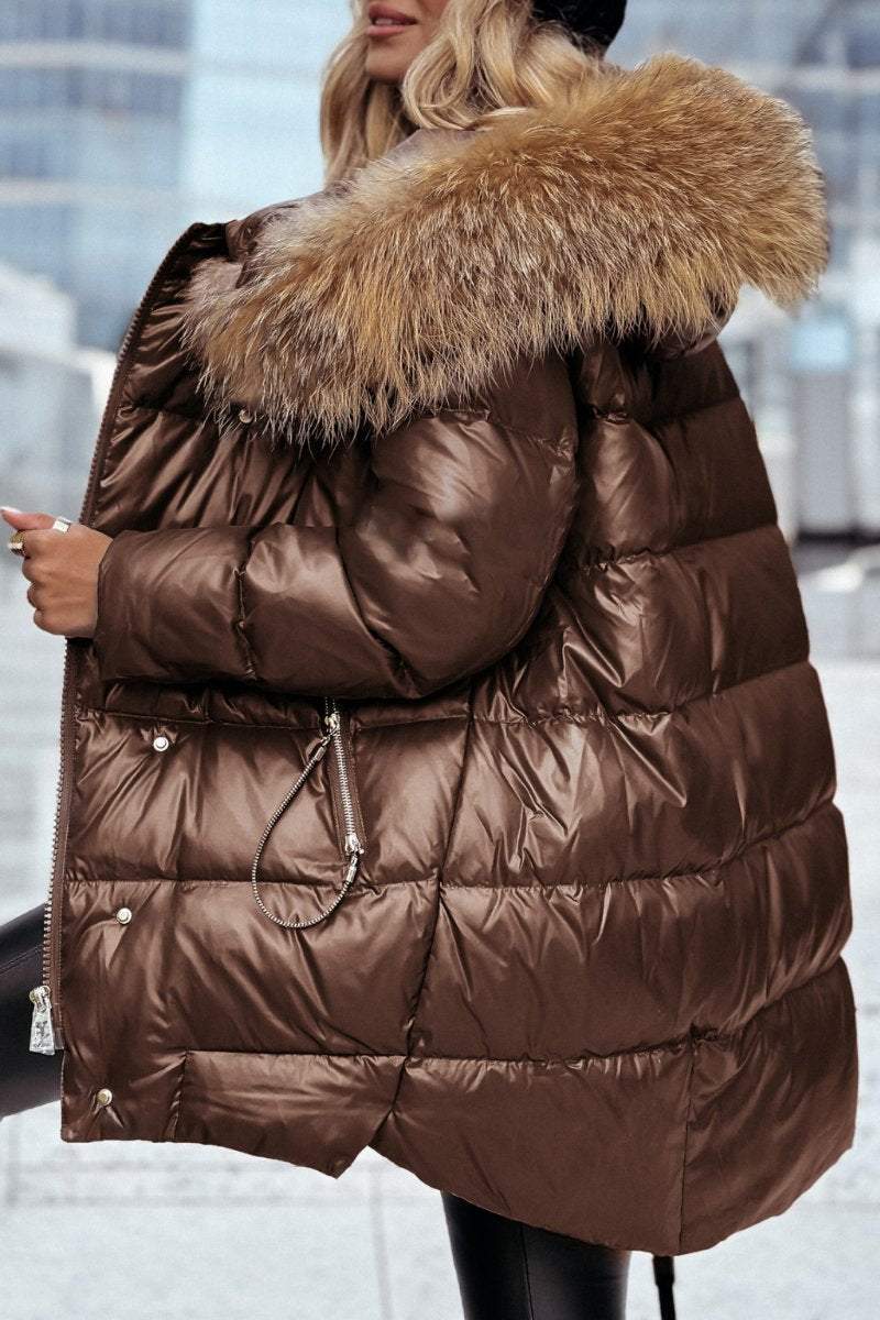 Radiant Ruby Padded Jacket