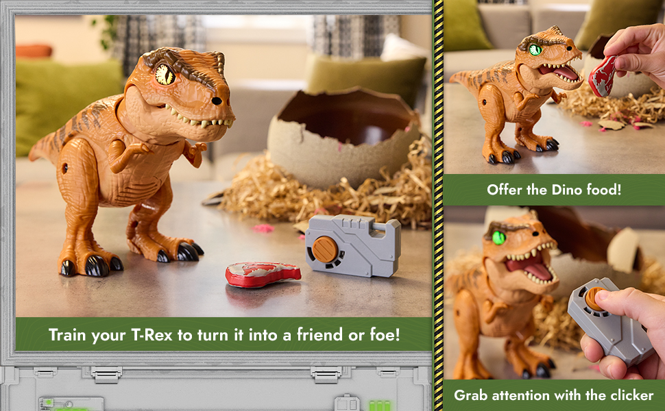 primal hatch t rex dinosaur