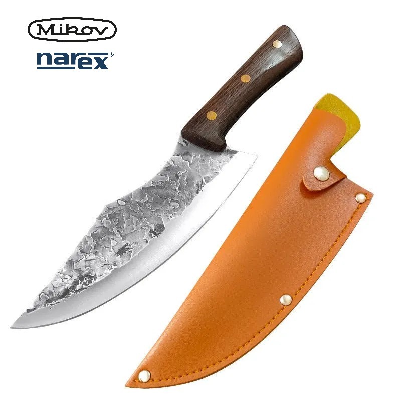 Vyrobeno švýcarskou společností Mikov a dodáváno s luxusním koženým ochranným pouzdrem.