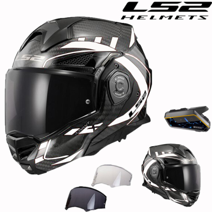 Capacete LS2 Capacete leve em fibra de carbono FF901 ADVANT X+/ECE 22.06-P/J