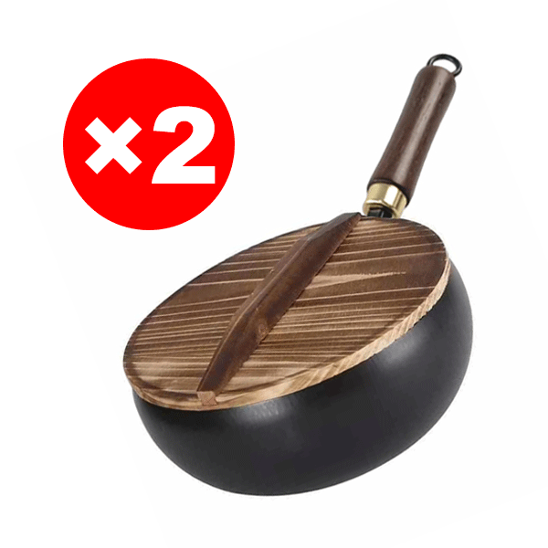 [Uncoated healthy pot] Iron-supplemented pure iron non-stick pot
