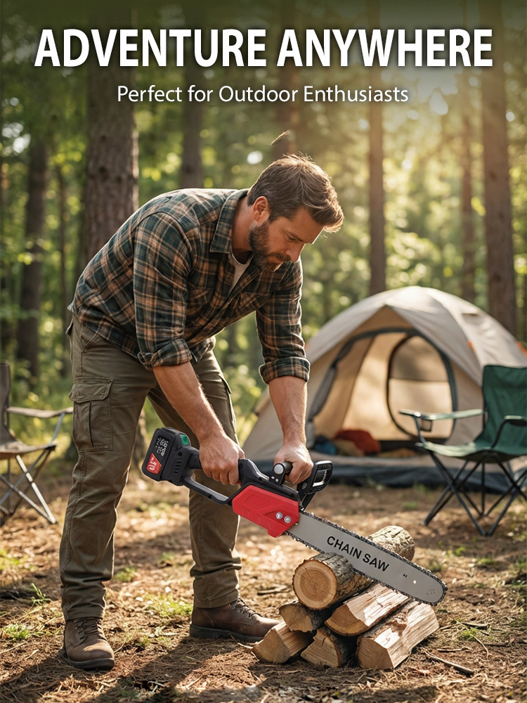 Upgraded high-power woodworking electric chainsaw