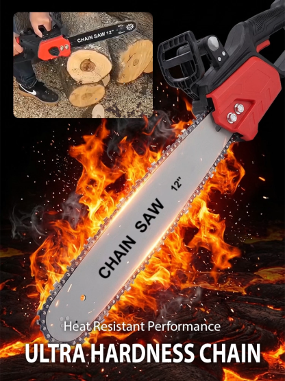 Upgraded high-power woodworking electric chainsaw