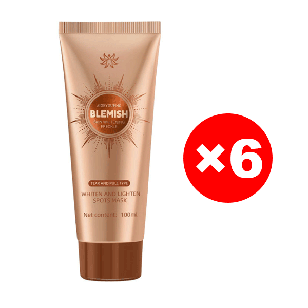 Whitening peel-off mask for sensitive skin