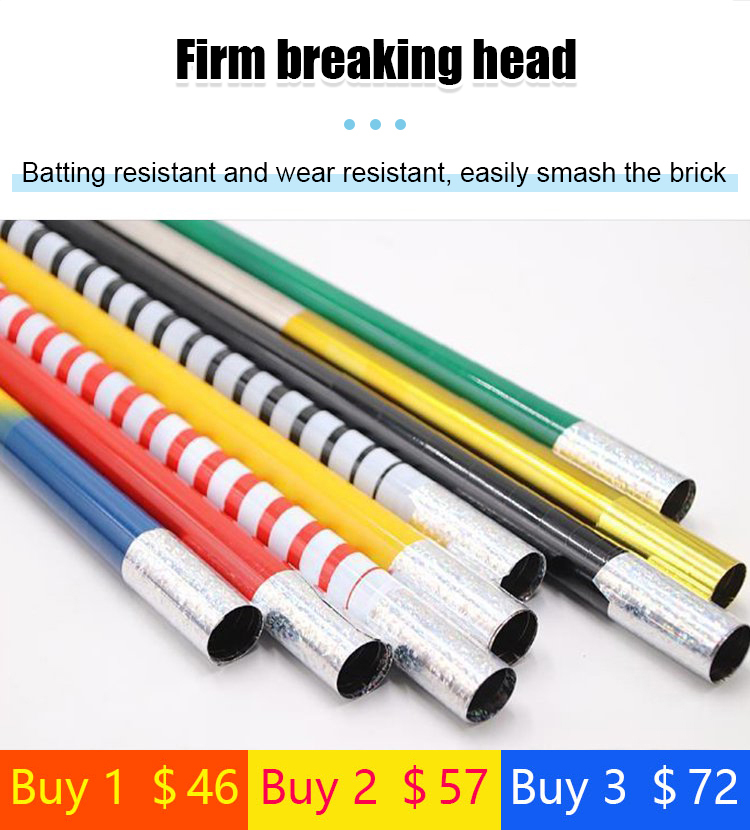 Telescopic deformation metal rod