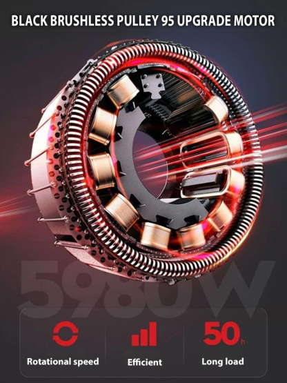 Upgraded high-power woodworking electric chainsaw