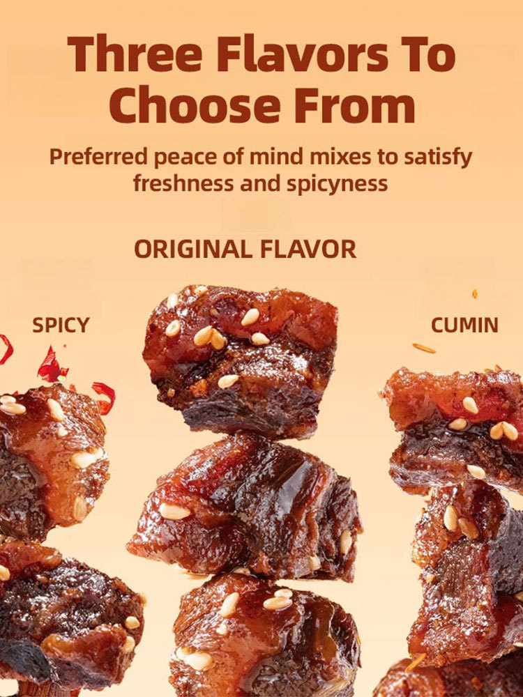 Inner Mongolia grassland specialty: air-dried beef tendons