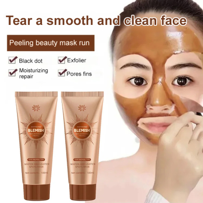 Whitening peel-off mask for sensitive skin
