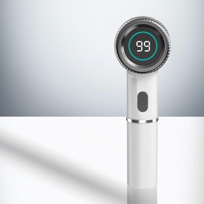 Efficient pot scrubber with powerful motor