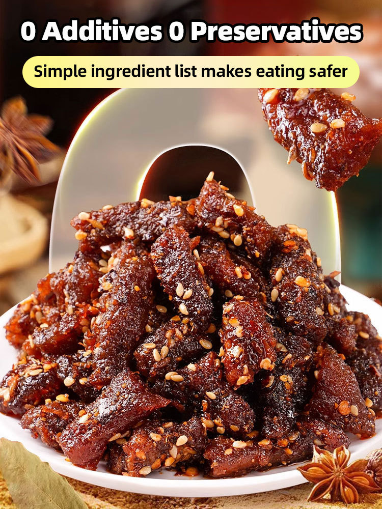 Inner Mongolia grassland specialty: air-dried beef tendons