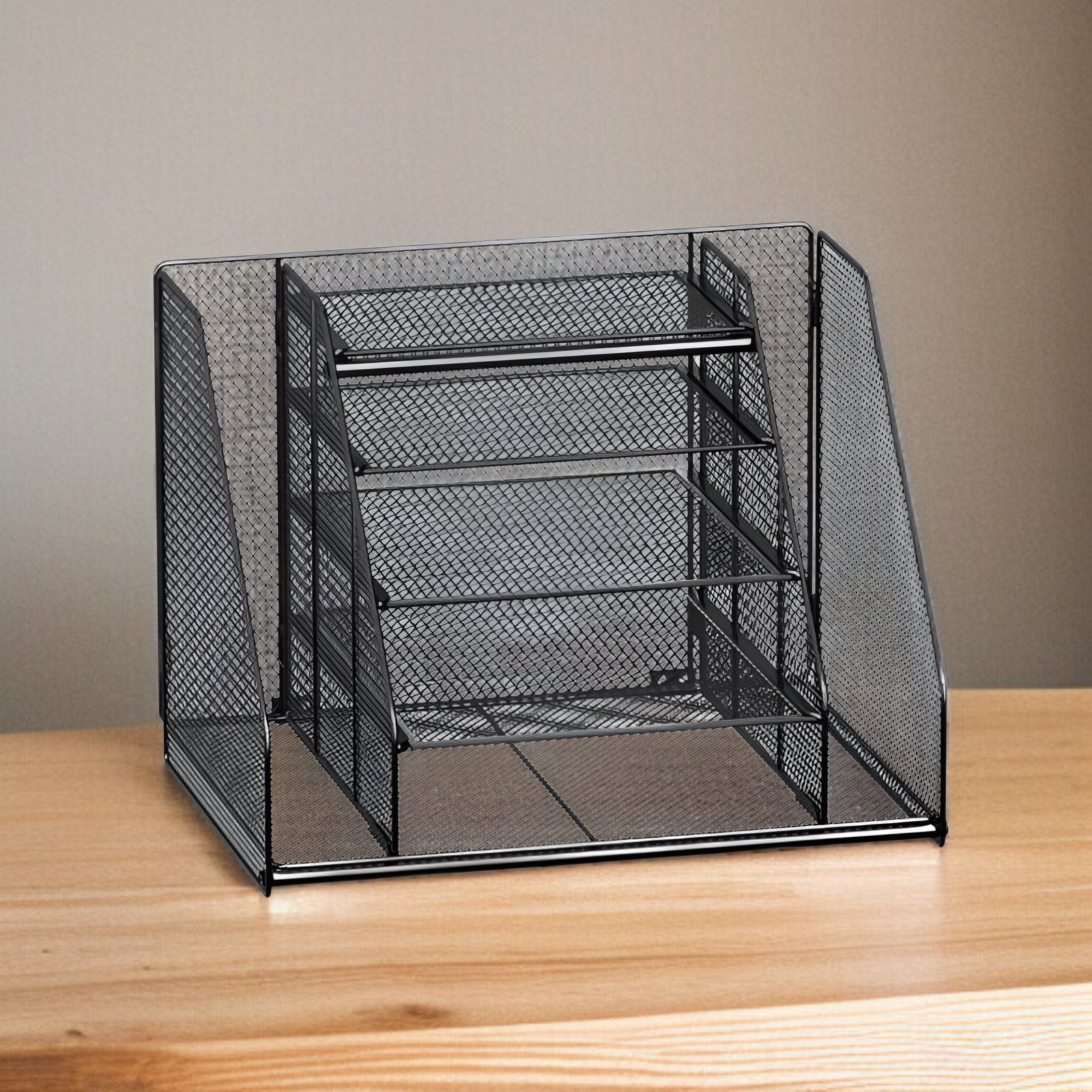 Neues Bürospeicher-Mehrschicht-Desktop-Speicherregal für Dateidaten, Schubladen-Dateispeicherregal