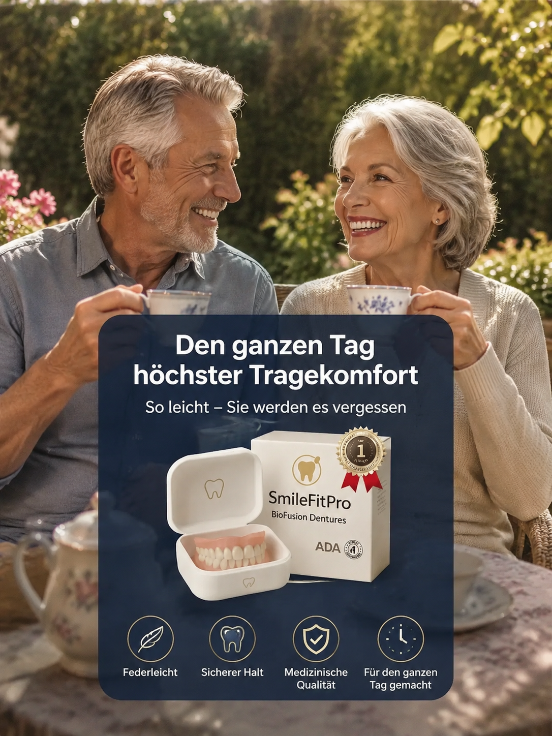 Der neue individuell angepasste Vollfunktions-Zahnersatz