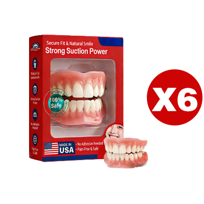 Tragbares Zahnprothesen-Etui Set – Lächeln Sie wieder selbstbewusst