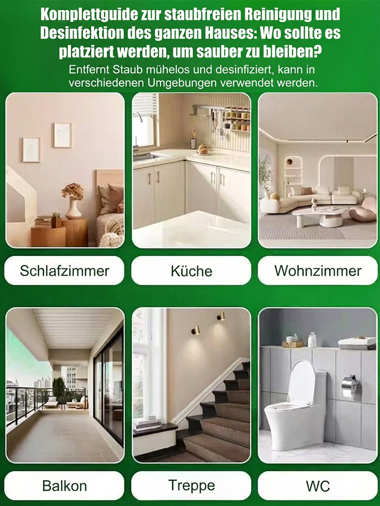 Hochwirksame antibakterielle, antimikrobielle und schimmelentfernende Kartusche