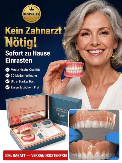 Hochwertiges Komplettprothesen-Set