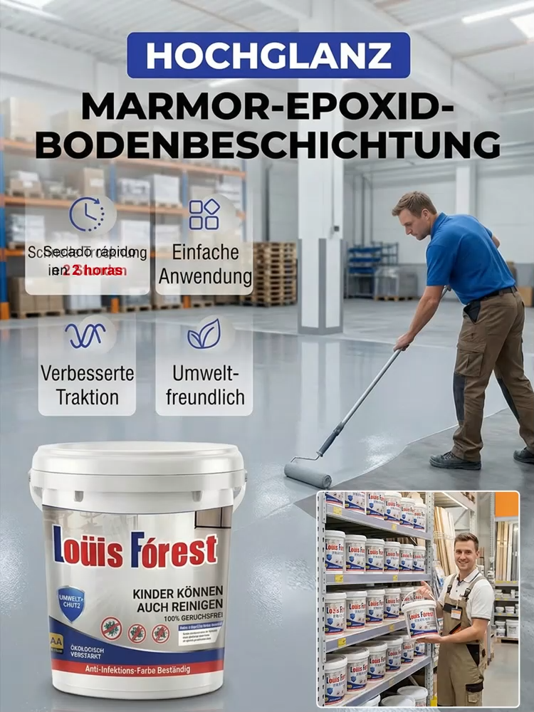 Umweltfreundliche Epoxid-Farbe mit Farbsand