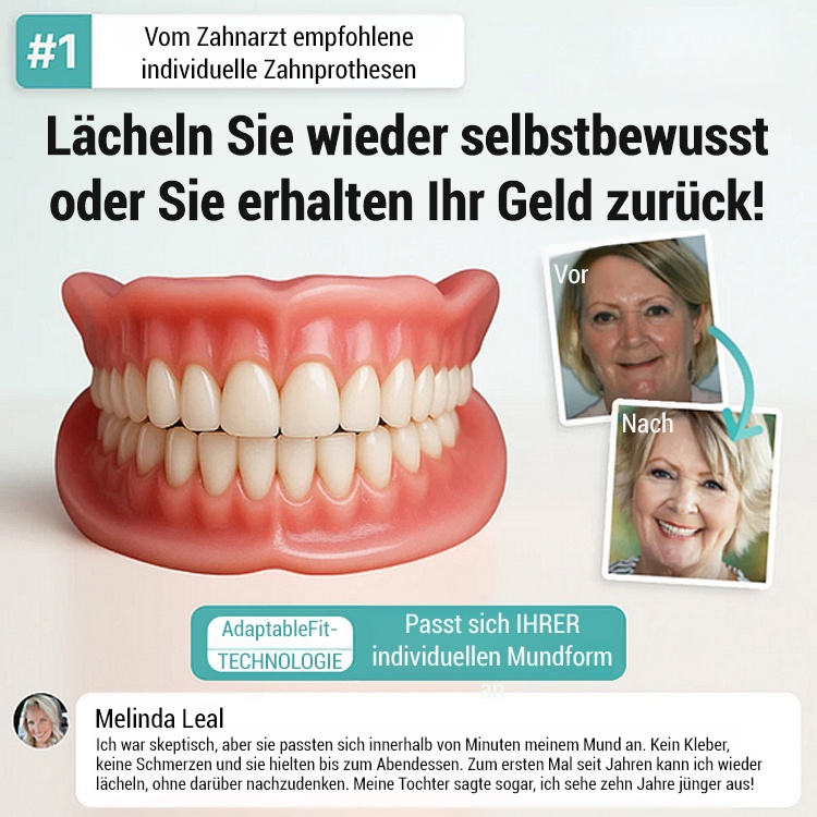 【All-Inclusive Custom】Zahnersatz Pflege- und Verschönerungsset