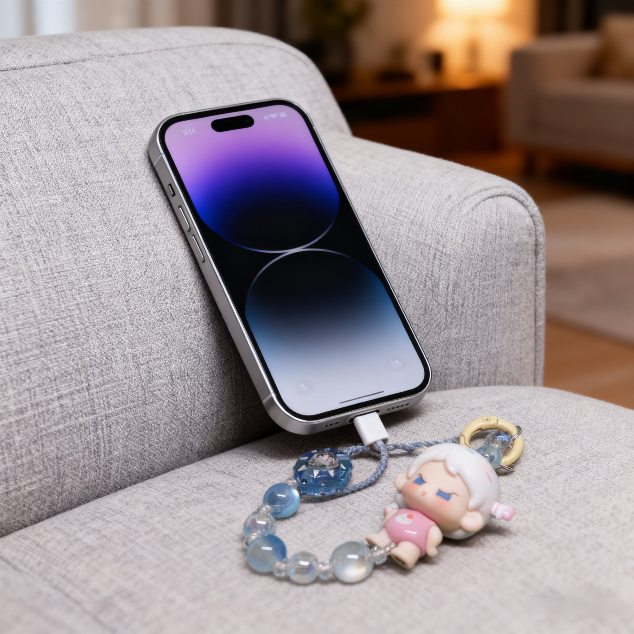 Soft Cute Phone Chain for Phone Base