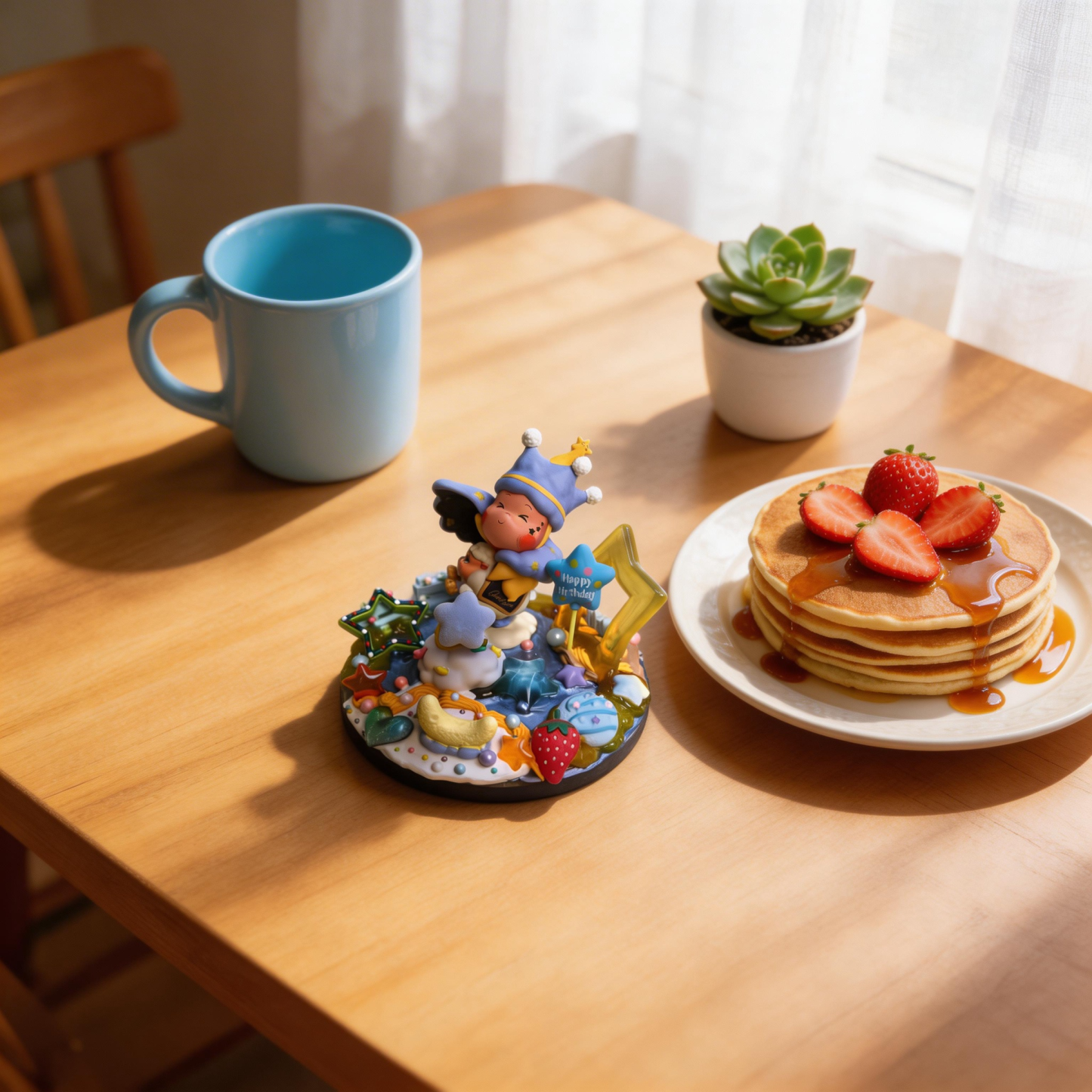 Genuine Pop Mart DIY Dreamy Birthday Scene | Adorable Desk Decor for Women & Girls