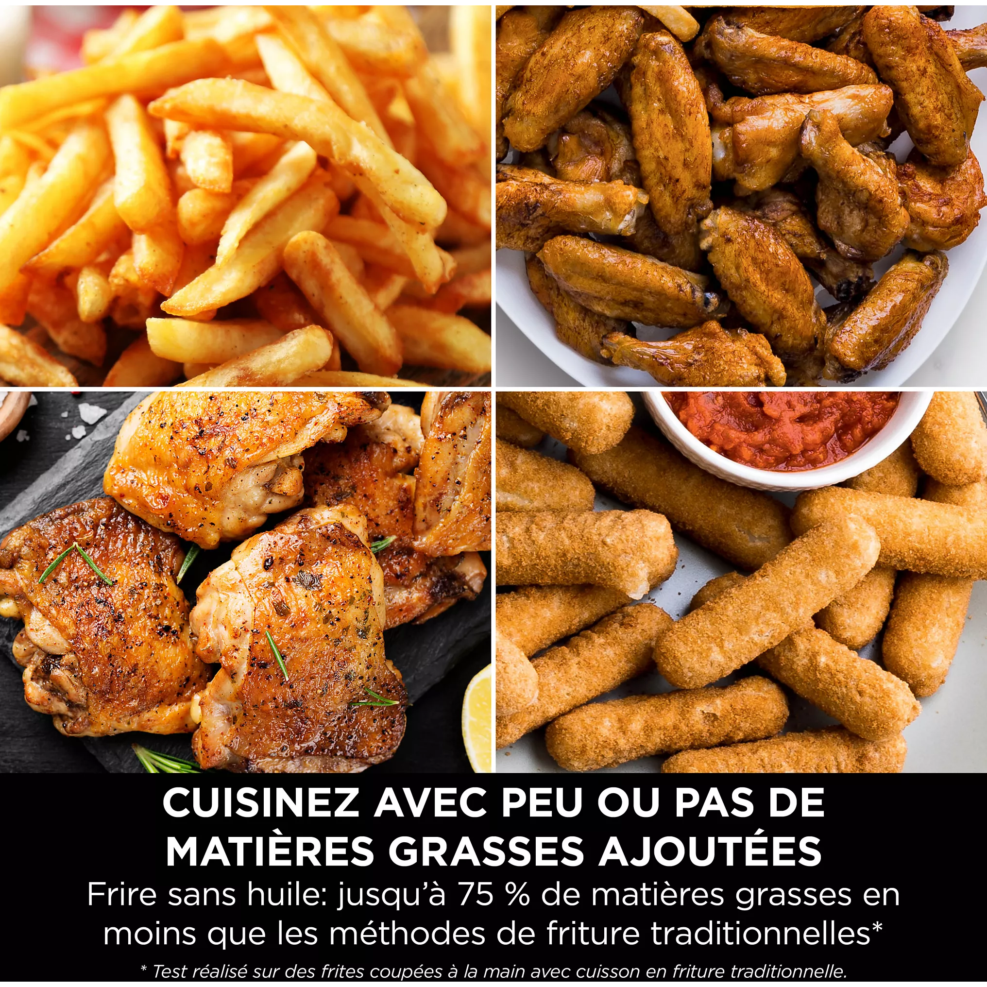 NINJA Friteuse sans huile NINJA Double Stack XL 9,5 L SL400EU