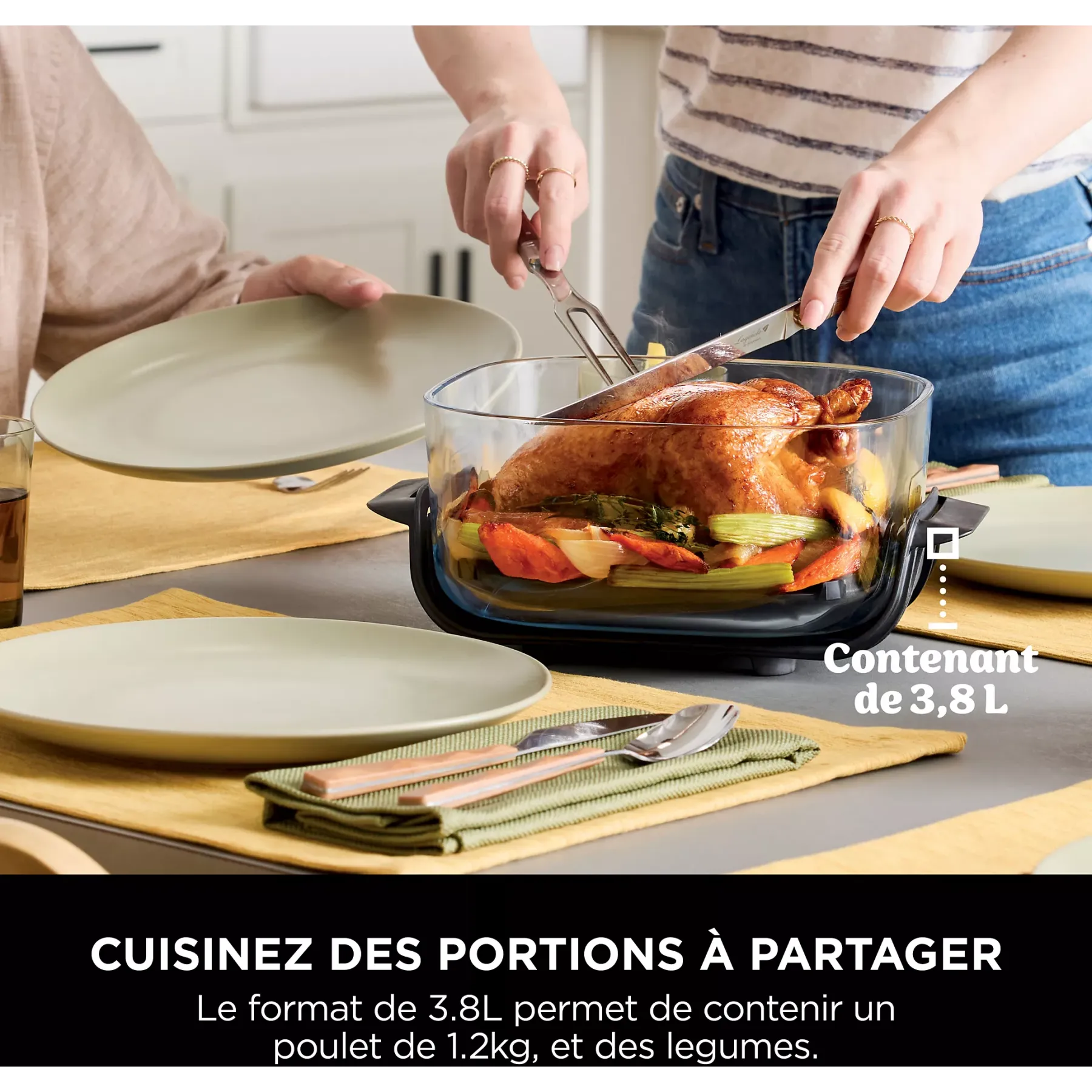 NINJA Friteuse sans huile NINJA CRISPi 4-in-1 FN101EUGY : La Révolution Culinaire Compacte