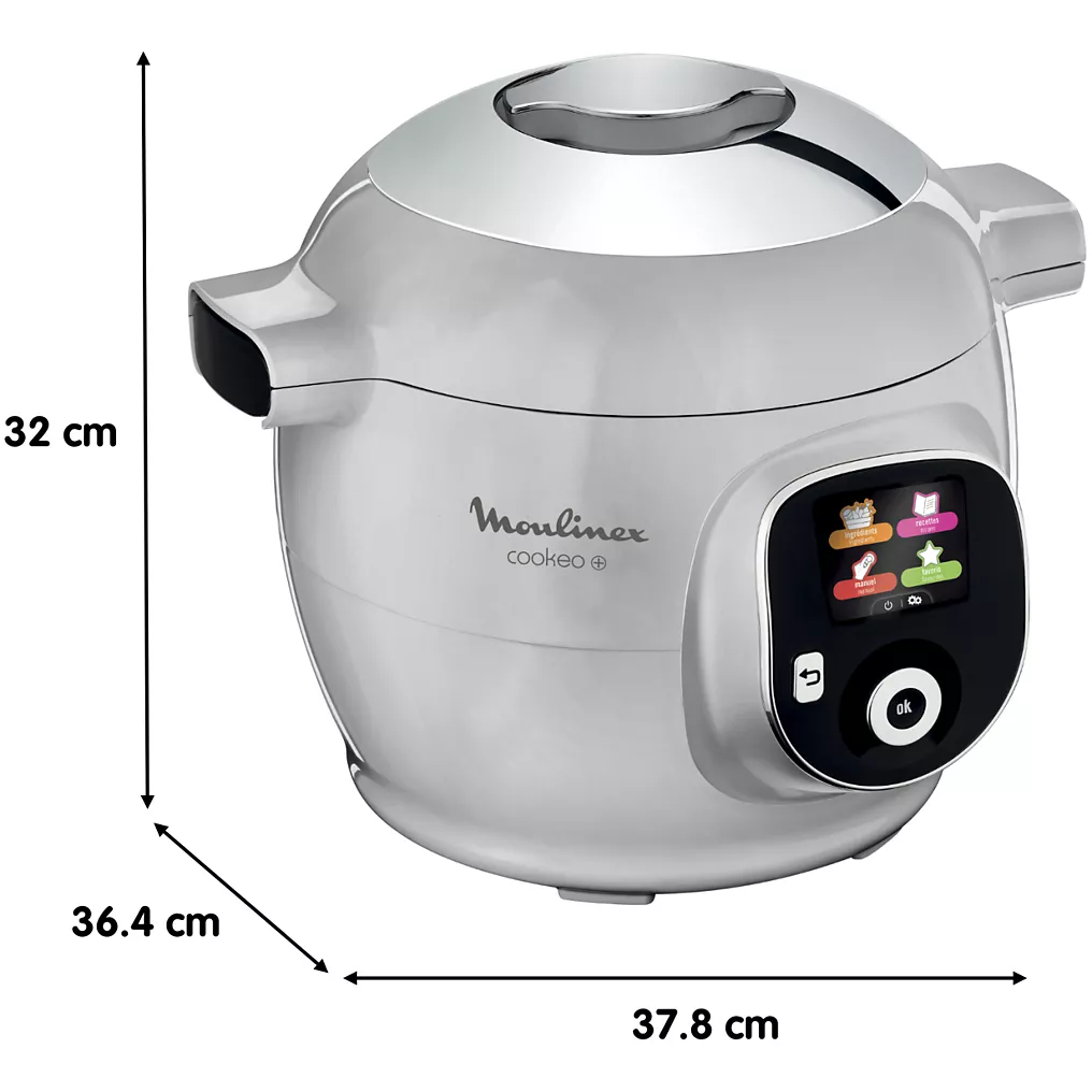 Cookeo MOULINEX CE854B10 gris 6 L, 6 modes de cuisson 