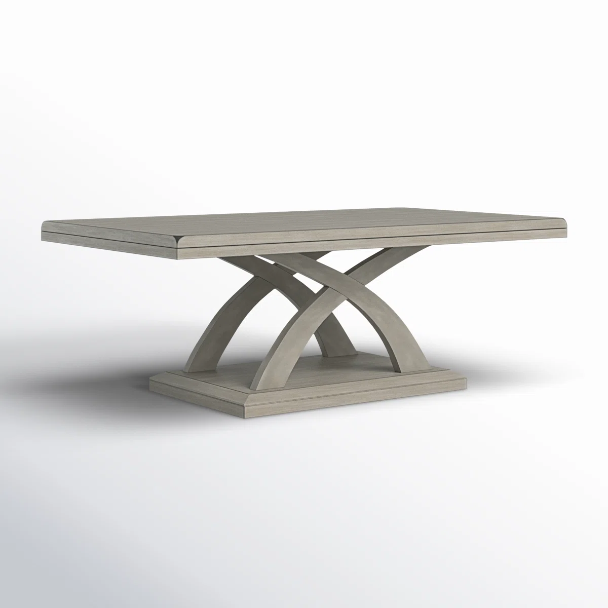 Table Basse Anchor en Bois Massif – Design Croisé Élégant