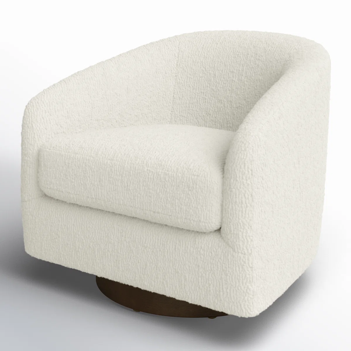 Fauteuil pivotant Bennett – Design moderne et confort enveloppant