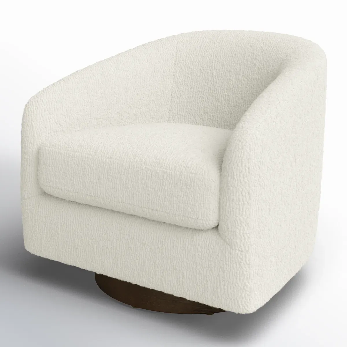 Fauteuil pivotant Bennett – Design moderne et confort enveloppant
