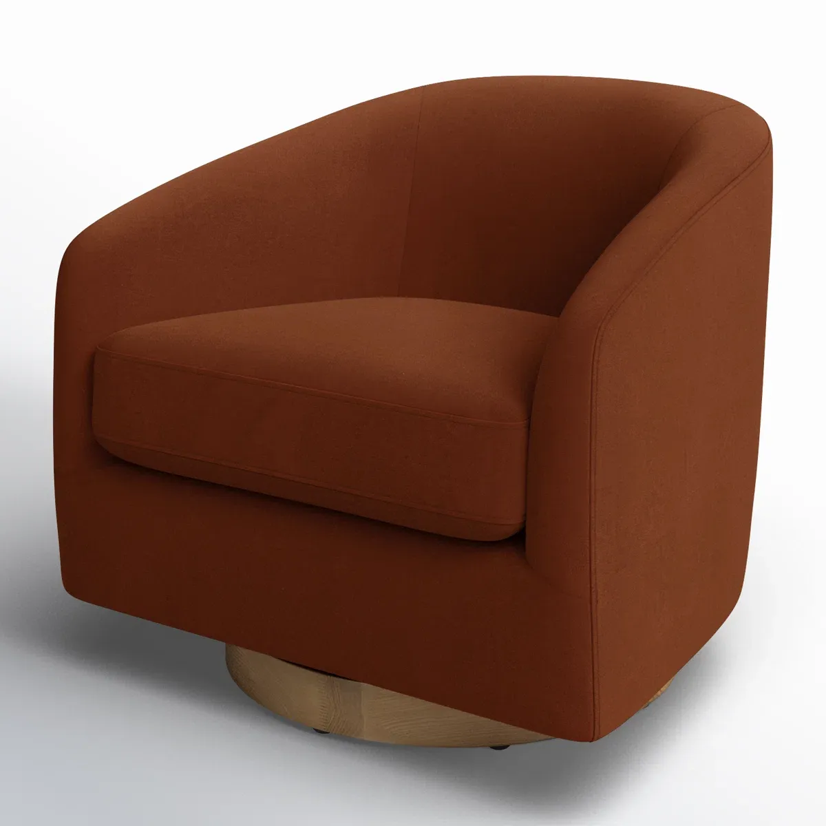 Fauteuil pivotant Bennett – Design moderne et confort enveloppant