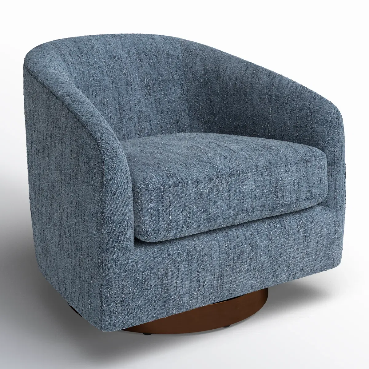 Fauteuil pivotant Bennett – Design moderne et confort enveloppant