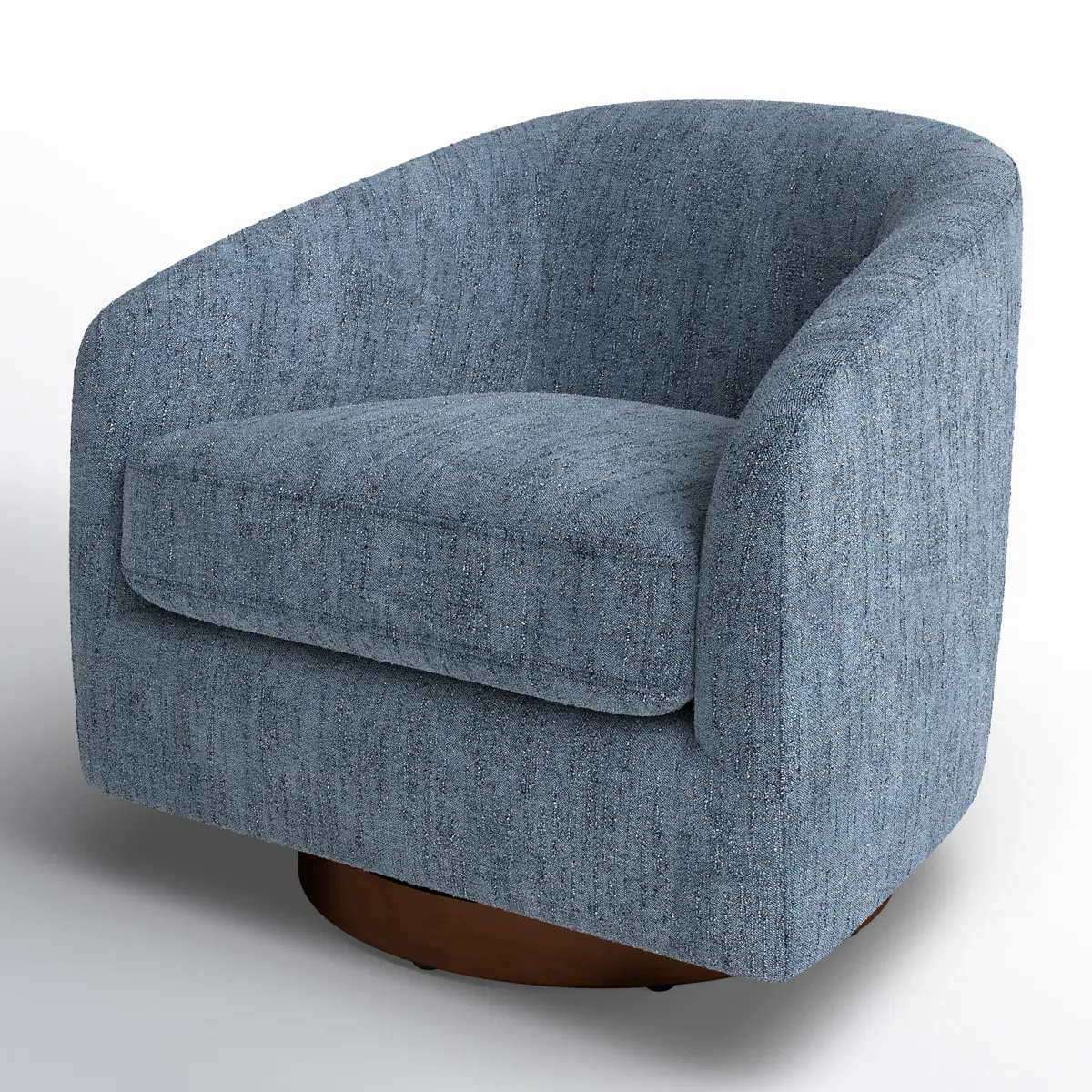 Fauteuil pivotant Bennett – Design moderne et confort enveloppant