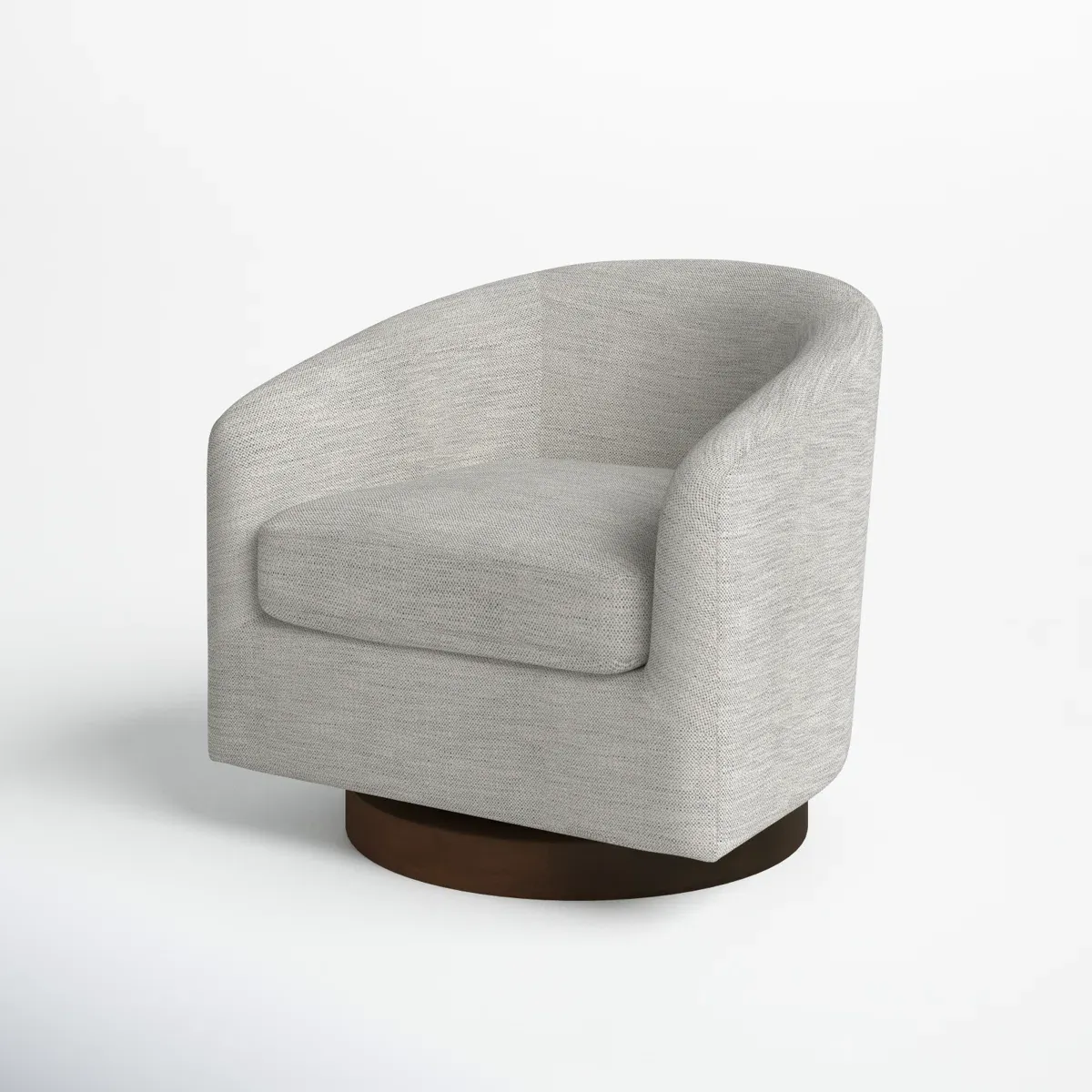 Fauteuil pivotant Bennett – Design moderne et confort enveloppant