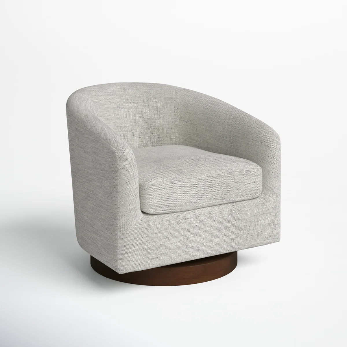 Fauteuil pivotant Bennett – Design moderne et confort enveloppant