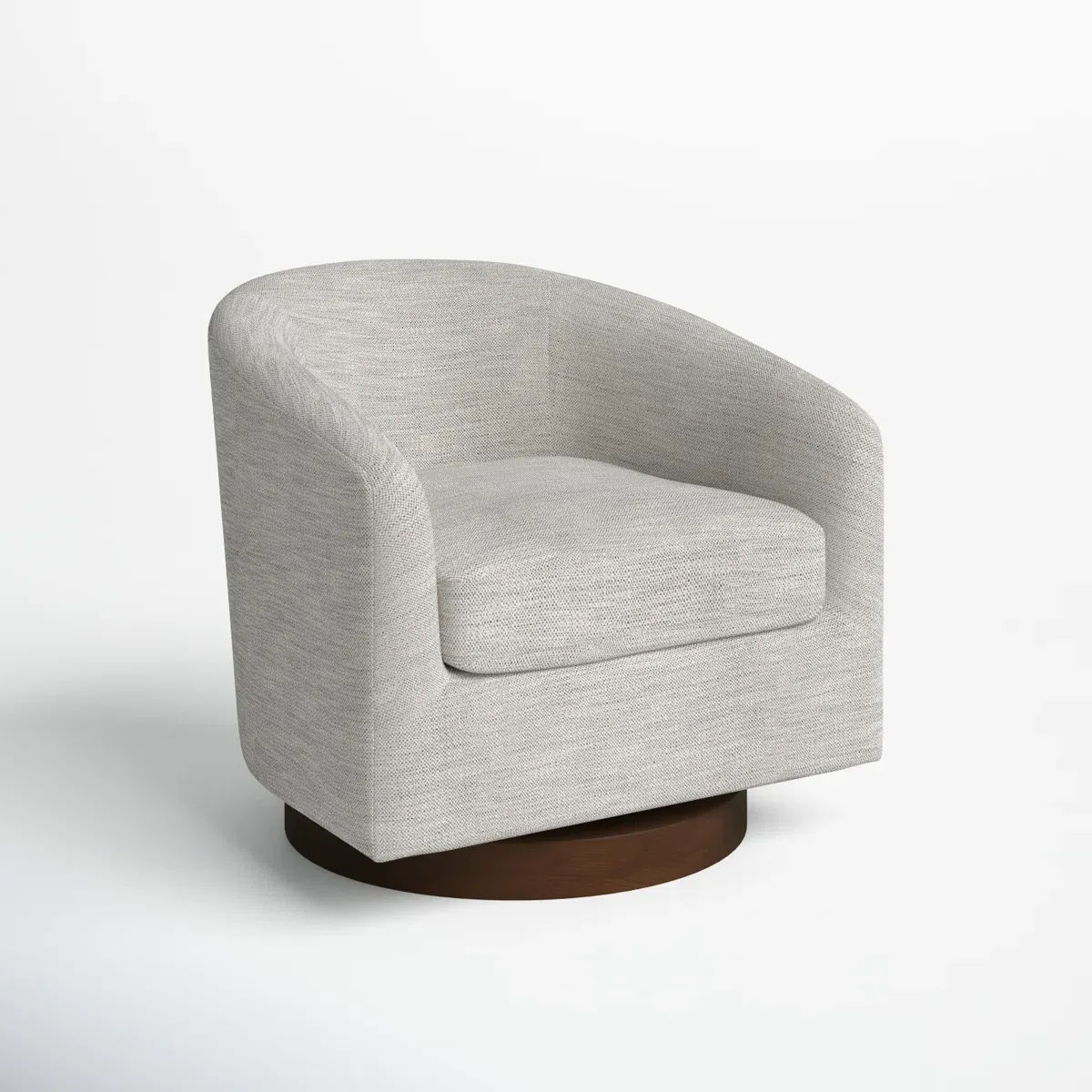 Fauteuil pivotant Bennett – Design moderne et confort enveloppant